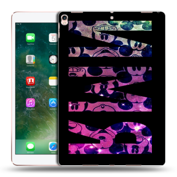 Силиконовый чехол на Ipad Pro 10.5 с принтом ИМЯ