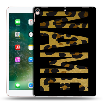 Силиконовый чехол на Ipad Pro 10.5 с принтом NAME