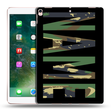 Силиконовый чехол на Ipad Pro 10.5 с принтом NAME