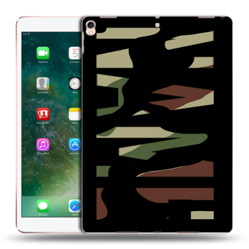 Силиконовый чехол на Ipad Pro 10.5 с принтом NAME