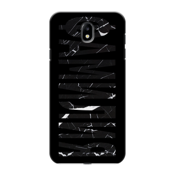 Силиконовый противоударный чехол на Samsung Galaxy J7 (2017) с принтом ФАМИЛИЯ