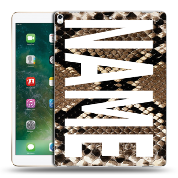 Силиконовый чехол на Ipad Pro 12.9 (2017) с принтом NAME