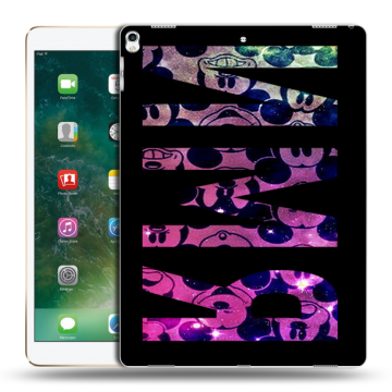 Силиконовый чехол на Ipad Pro 12.9 (2017) с принтом ИМЯ