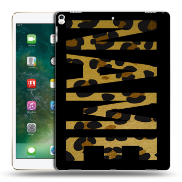 Силиконовый чехол на Ipad Pro 12.9 (2017) с принтом NAME