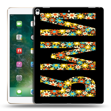 Силиконовый чехол на Ipad Pro 12.9 (2017) с принтом ИМЯ