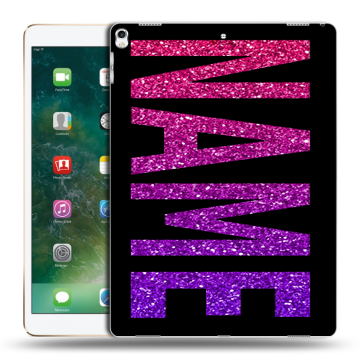 Силиконовый чехол на Ipad Pro 12.9 (2017) с принтом NAME