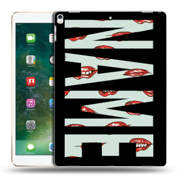 Силиконовый чехол на Ipad Pro 12.9 (2017) с принтом NAME