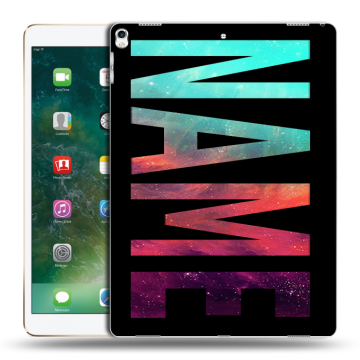 Силиконовый чехол на Ipad Pro 12.9 (2017) с принтом NAME