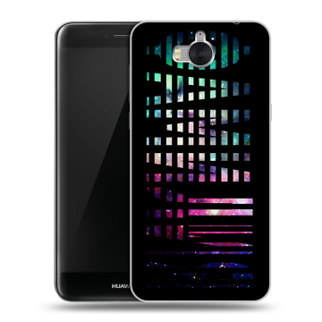 Силиконовый чехол на Huawei Y5 (2017) с принтом ФАМИЛИЯ