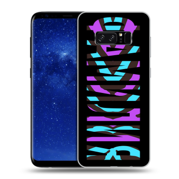 Силиконовый чехол на Samsung Galaxy Note 8 с принтом ФАМИЛИЯ