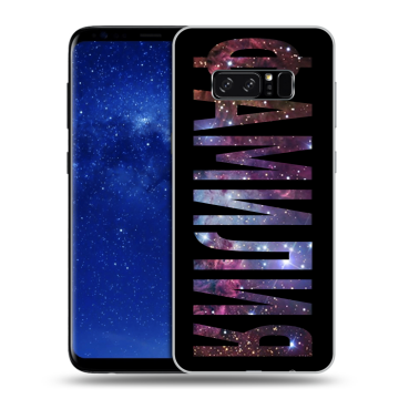 Силиконовый чехол на Samsung Galaxy Note 8 с принтом ФАМИЛИЯ
