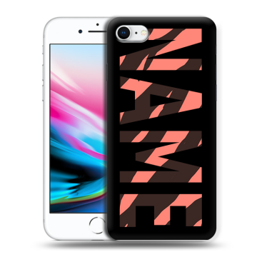 Силиконовый чехол на Iphone 8 с принтом NAME