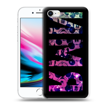 Силиконовый чехол на Iphone 8 с принтом ИМЯ