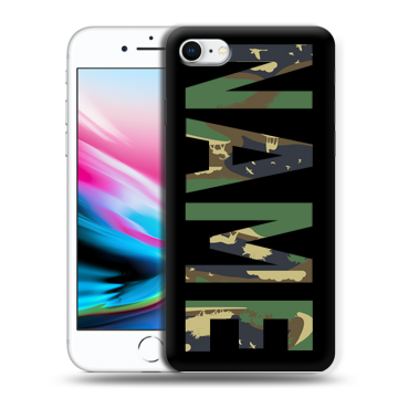 Силиконовый чехол на Iphone 8 с принтом NAME