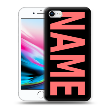 Силиконовый чехол на Iphone 8 с принтом NAME