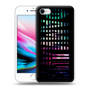 Силиконовый чехол на Iphone 8 с принтом ФАМИЛИЯ