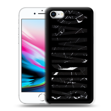Силиконовый чехол на Iphone 8 с принтом ФАМИЛИЯ