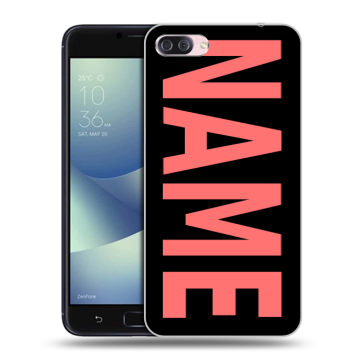 Пластиковый чехол на Asus ZenFone 4 Max с принтом NAME