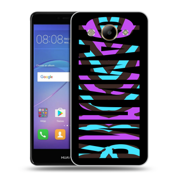 Силиконовый чехол на Huawei Y3 (2017) с принтом ФАМИЛИЯ