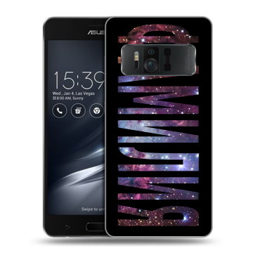 Силиконовый чехол на ASUS ZenFone AR с принтом ФАМИЛИЯ
