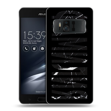 Силиконовый чехол на ASUS ZenFone AR с принтом ФАМИЛИЯ