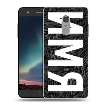 Силиконовый чехол на ZTE Blade V7 Plus с принтом ИМЯ