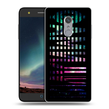 Силиконовый чехол на ZTE Blade V7 Plus с принтом ФАМИЛИЯ