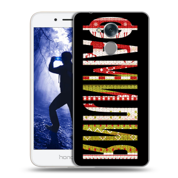 Силиконовый противоударный чехол на Huawei Honor 6A с принтом ФАМИЛИЯ