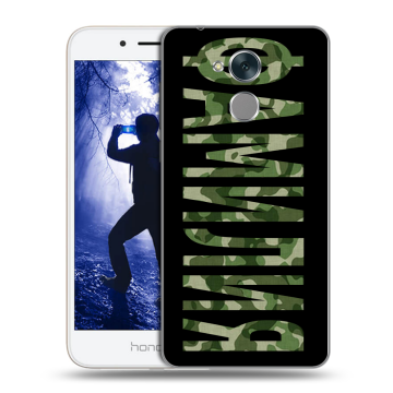 Силиконовый противоударный чехол на Huawei Honor 6A с принтом ФАМИЛИЯ