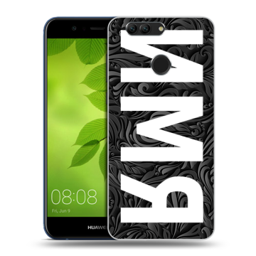 Силиконовый чехол на Huawei Nova 2 Plus с принтом ИМЯ