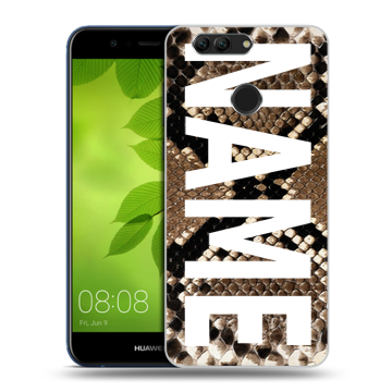 Силиконовый чехол на Huawei Nova 2 Plus с принтом NAME