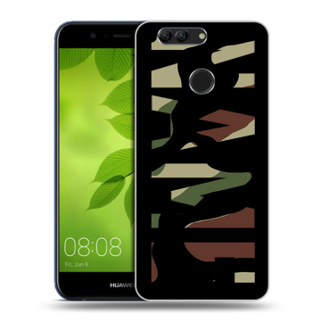 Силиконовый чехол на Huawei Nova 2 Plus с принтом NAME