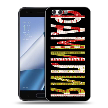 Силиконовый чехол на ASUS ZenFone 4 ZE554KL с принтом ФАМИЛИЯ
