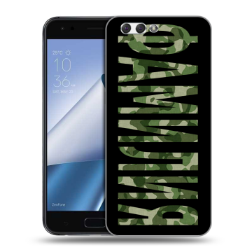 Силиконовый чехол на ASUS ZenFone 4 ZE554KL с принтом ФАМИЛИЯ