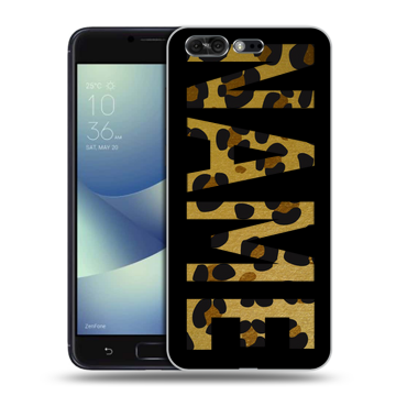 Силиконовый чехол на ASUS ZenFone 4 Pro с принтом NAME