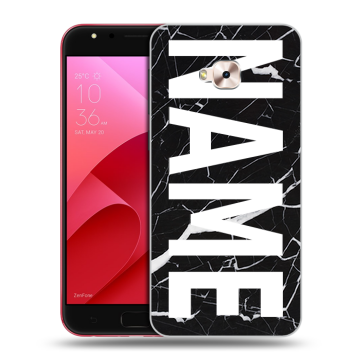 Пластиковый чехол на ASUS ZenFone 4 Selfie Pro с принтом NAME