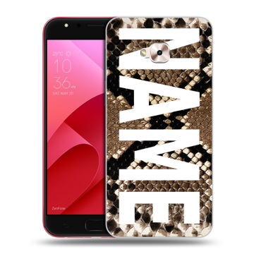 Пластиковый чехол на ASUS ZenFone 4 Selfie Pro с принтом NAME