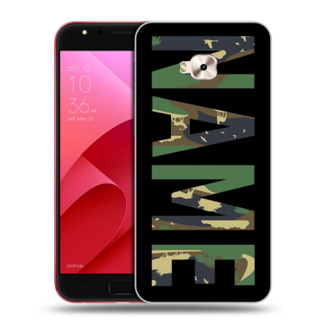 Пластиковый чехол на ASUS ZenFone 4 Selfie Pro с принтом NAME