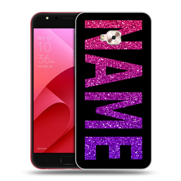 Пластиковый чехол на ASUS ZenFone 4 Selfie Pro с принтом NAME