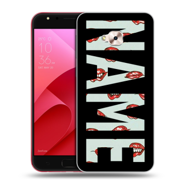 Пластиковый чехол на ASUS ZenFone 4 Selfie Pro с принтом NAME