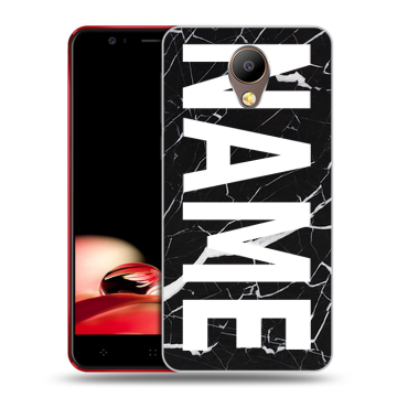 Пластиковый чехол на Elephone P8 с принтом NAME