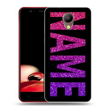 Пластиковый чехол на Elephone P8 с принтом NAME