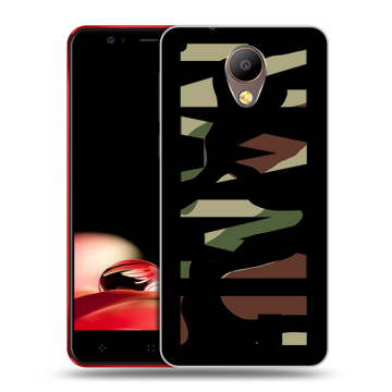 Пластиковый чехол на Elephone P8 с принтом NAME