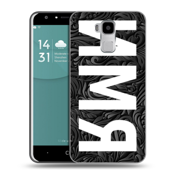Пластиковый чехол на Doogee Y6 с принтом ИМЯ