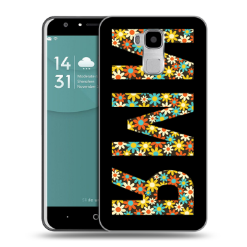 Пластиковый чехол на Doogee Y6 с принтом ИМЯ
