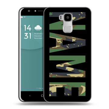 Пластиковый чехол на Doogee Y6 с принтом NAME