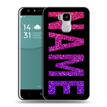 Пластиковый чехол на Doogee Y6 с принтом NAME