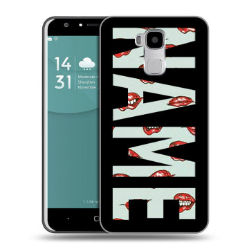 Пластиковый чехол на Doogee Y6 с принтом NAME