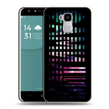 Пластиковый чехол на Doogee Y6 с принтом ФАМИЛИЯ