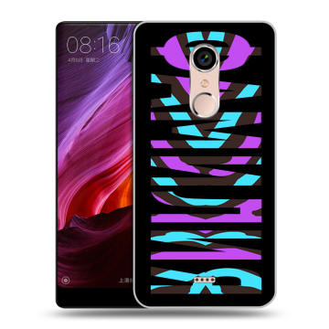 Силиконовый чехол на BQ Strike Selfie Max с принтом ФАМИЛИЯ